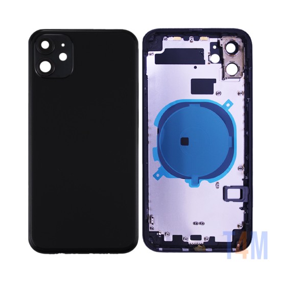 Tampa Traseira+Frame Apple iPhone 11 Preto